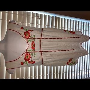 Embroidered top by Lucky Brand